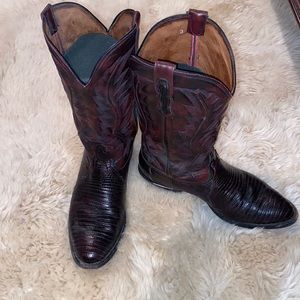 NOCONA Mens Lizard cowboy boots